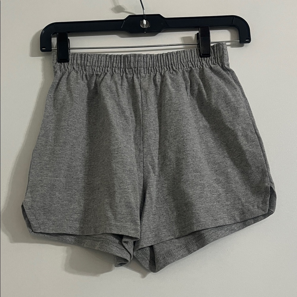 Chasse Gray Women's Athletic Shorts Size S